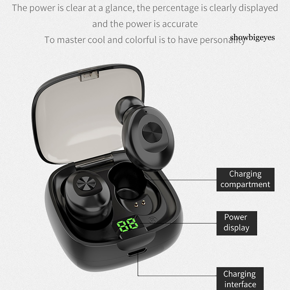 Tai Nghe Nhét Tai SH-M XG8 TWS Bluetooth 5.0 Mini IPX5 Chống Thấm Nước