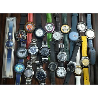 Đồng hồ nam nữ Swatch swiss hàng si Nhật máy thụy sĩ nguyên bản 2hand hình thức đẹp đa dạng mẫu mã