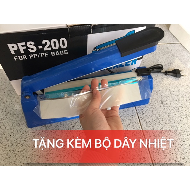 BỘ DÂY NHIỆT MÁY HÀN TÚI 3mm dài 20cm, Dây nhiệt thay thế máy hàn túi PFS ĐỦ KÍCH THƯỚC, thanh hàn nhiệt thay thế