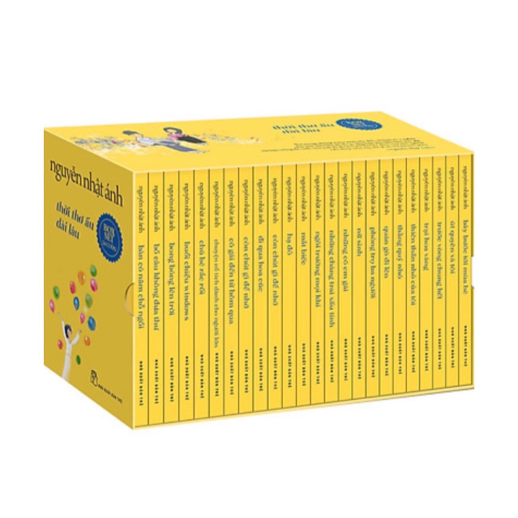 Sách - Boxset 24 Cuốn - Thời Thơ Ấu Dài Lâu  - Nguyễn Nhật Ánh