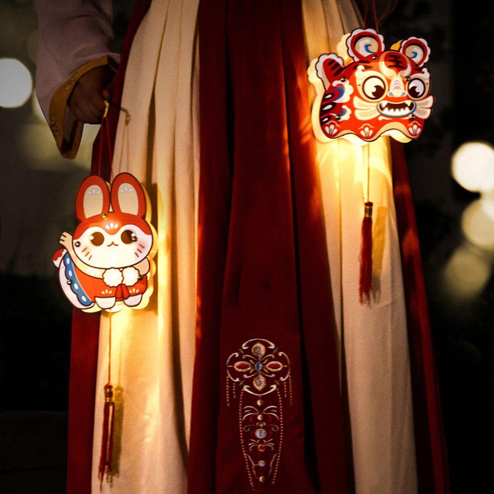 HARRIETT Lồng Đèn Thủ Công Hình Hoa Anh Đào Dễ Thương Kích Thước Trung Hoa Có Đèn LED Trang Trí Nhà Cửa / Lễ Hội