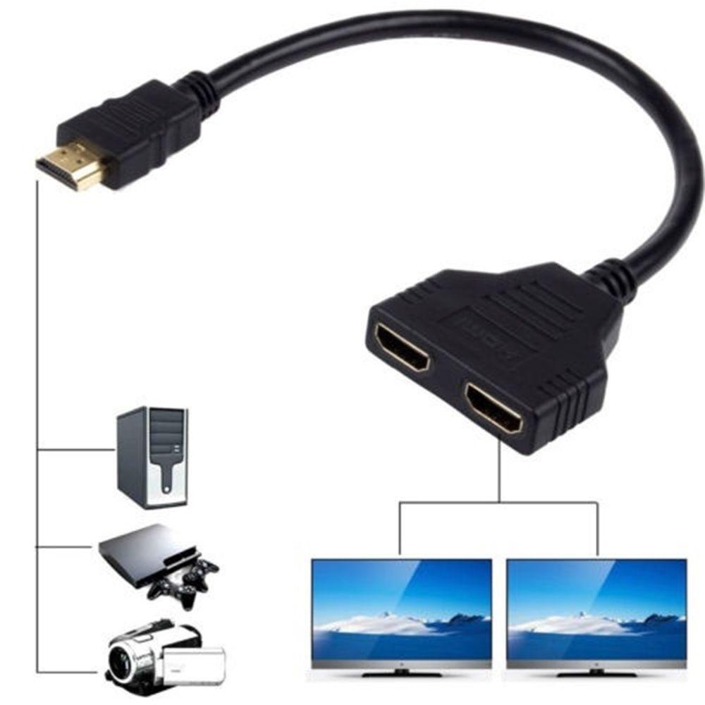Cáp ChuyểN ĐổI HDMI Sang 2 ĐầU CắM