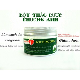 BỘT THẢO DƯỢC RỬA MẶT THẢO DƯỢC PHƯƠNG ANH