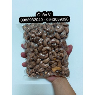 Hạt Điều Rang Muối Vỏ Lụa - 500gr
