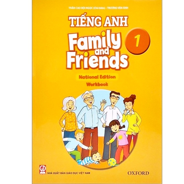 Sách - Combo Tiếng Anh Family And Friends Lớp 1 - Student's Book + Workbook - Bộ 2 Cuốn ( Tặng Kèm Bao Sách )