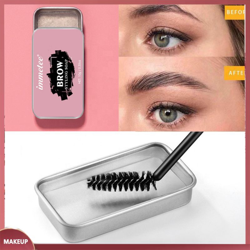 kẻ mắt Eyelash Re-Growth Wax Wild Eyebrow Shaping Soap Long-lasting Waterproof Eyebrow Shaping Gel Wax Hot Sale
