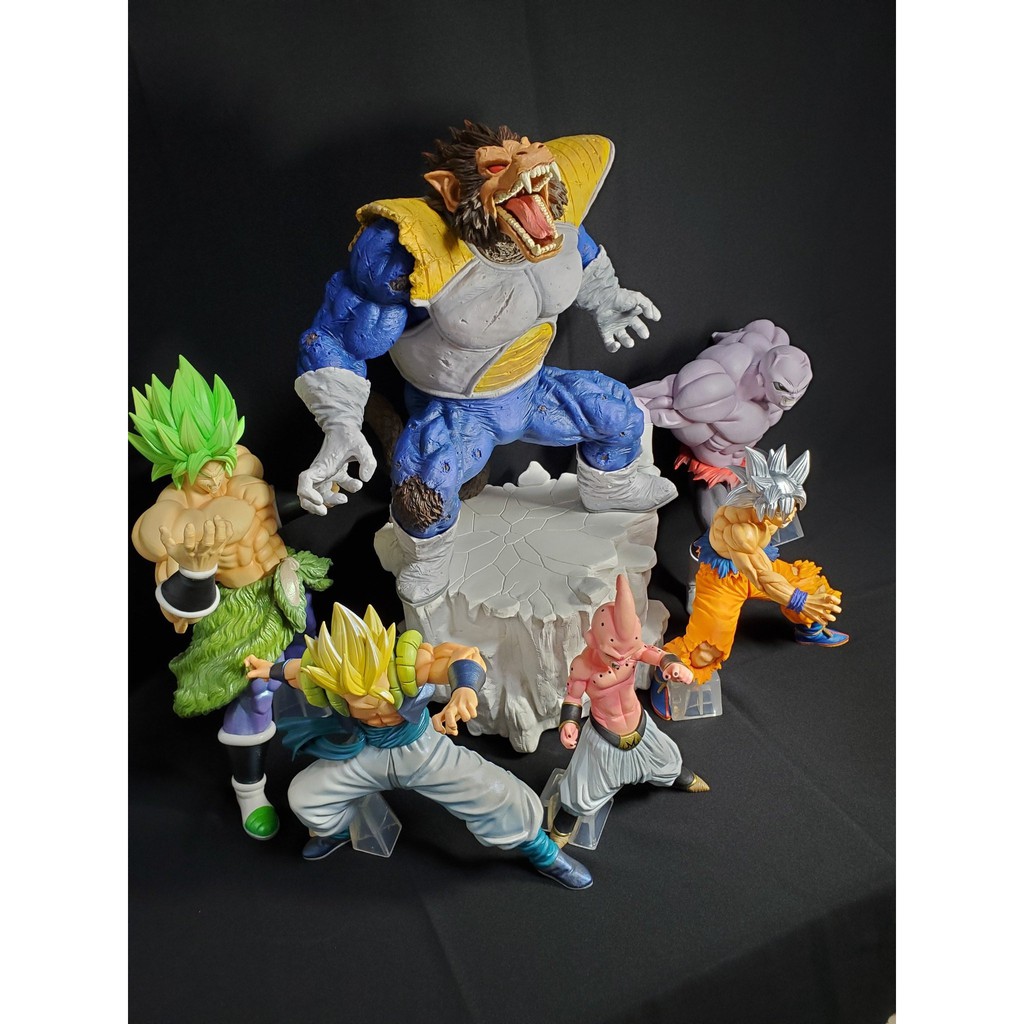 Mô hình Dragonball chính hãng - Ichiban Kuji Dragon Ball VS Omnibus - Goku ssj3, jiren, oozaru vegeta, kid buu, Broly