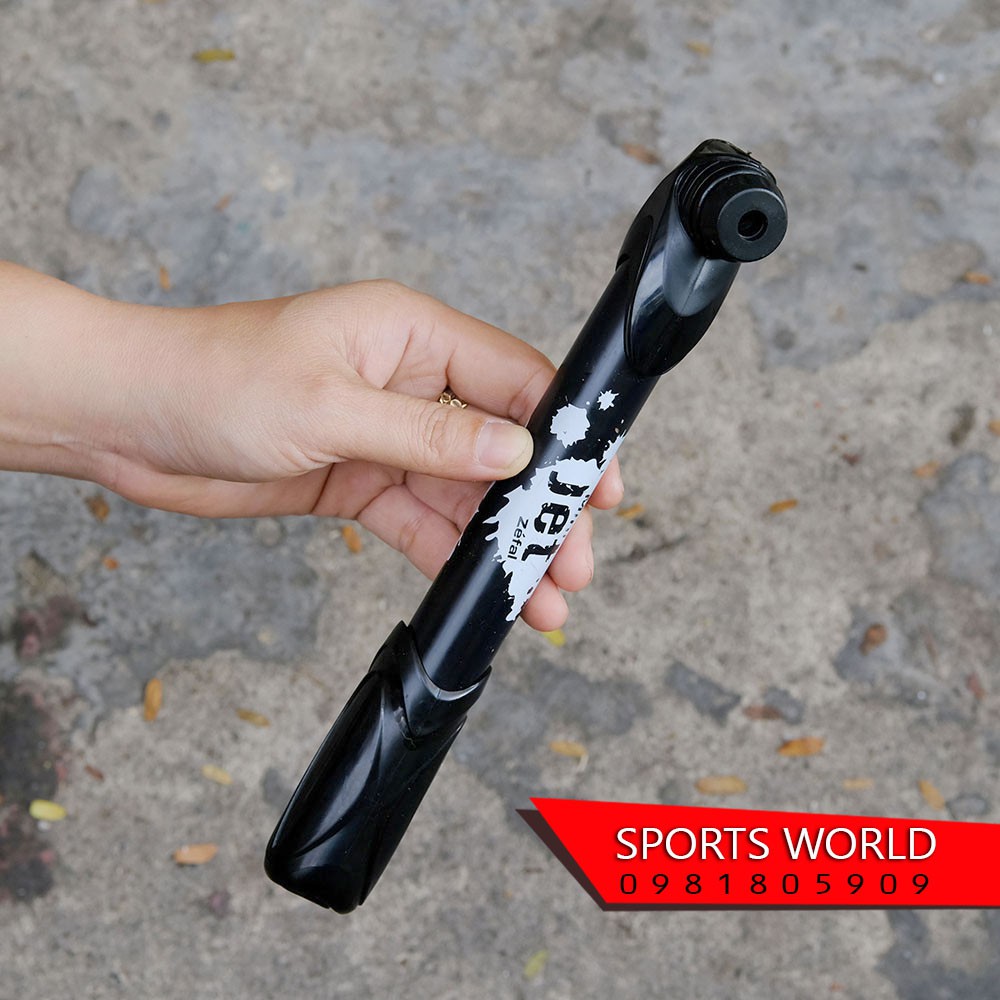 Bơm xe đạp mini JET ZEFAL 87PSI/6KG - MADE IN FRANCE