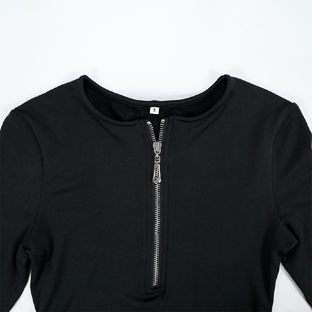 Áo liền quần cổ chữ V dài tay quyến rũ dành cho nữ