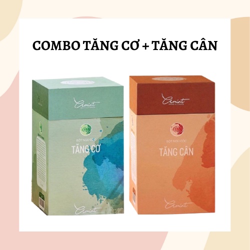 Combo tăng cân + tăng vòng 3 ( tặng kèm quà xinh+ cẩm nang ăn uống và bài tập tăng size tại nhà)