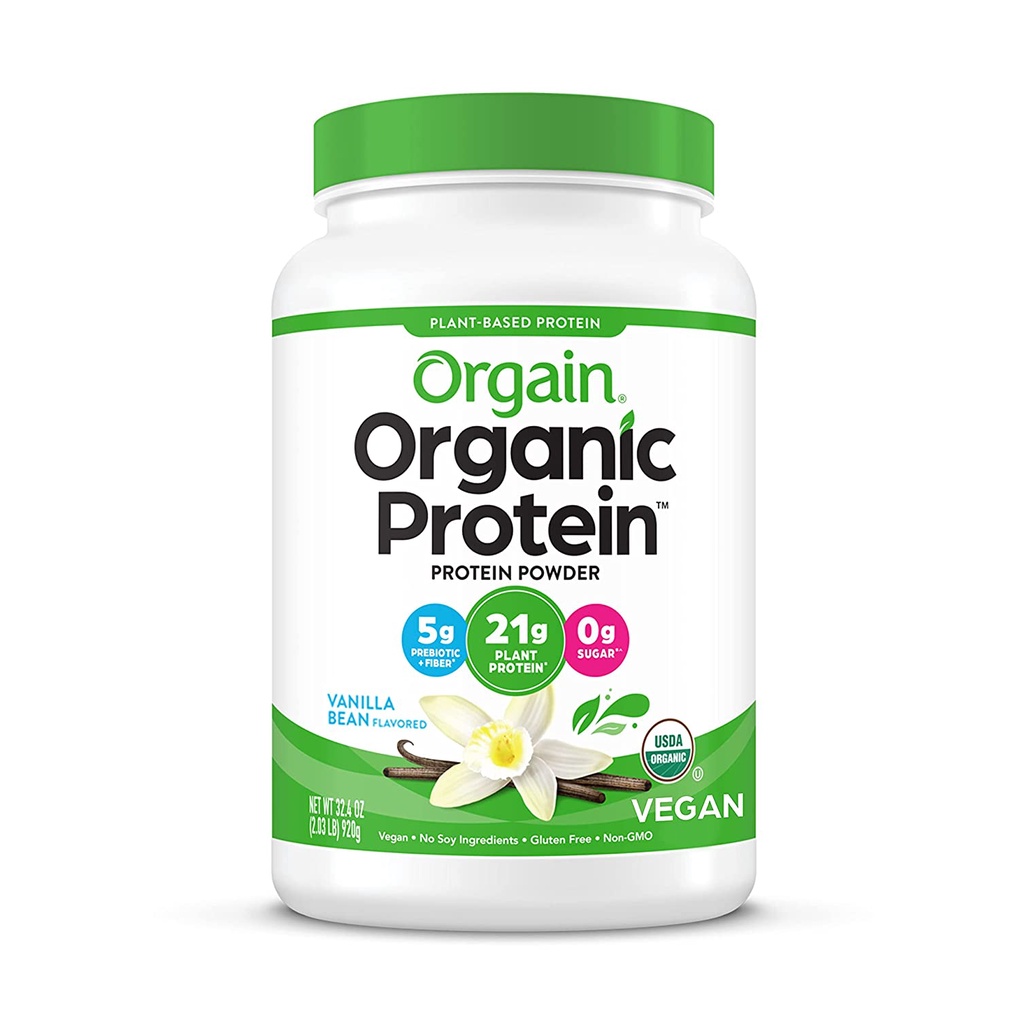 Orgain Protein organic Bột Đạm superfood, Vanilla Bean Vegan
