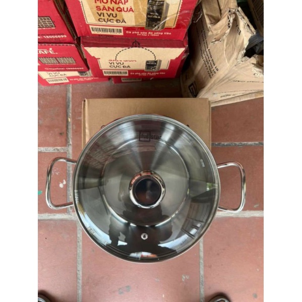 Nồi inox 3 đáy Fivestar 24cm Quà tặng từ sữa