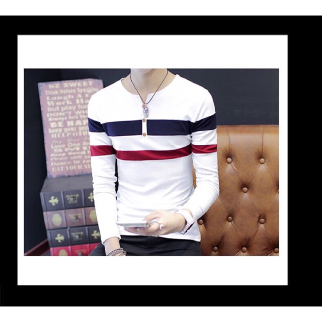 Áo thun dài tay Hàn Quốc thời trang - cá tính - ATDT63