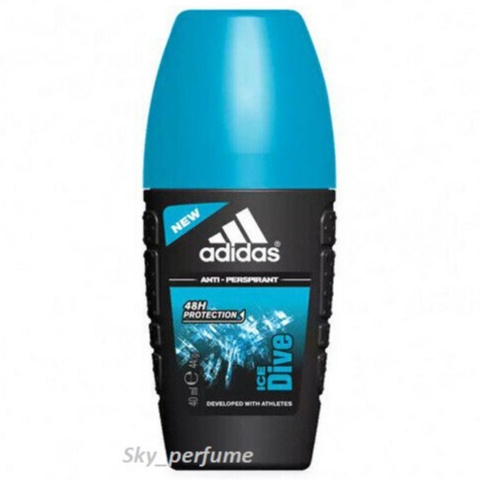 Lăn Khử Mùi Nam Ngăn Mồ Hôi Adidas Ice Dive 40ml