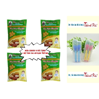 [COMBO TRI ÂN] 4 GÓI CHÁO ĂN DẶM THÀNH RÂU TẶNG KÈM 1 SET THÌA DĨA ĂN DẶM CHỈ 139k***