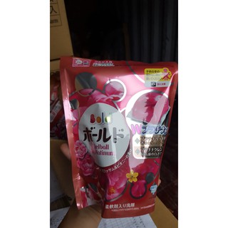 Viên giặt túi bold - màu hồng, ariel xanh dương