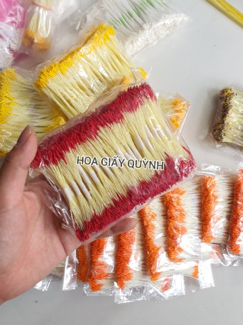 Nhị tăm, nhị bột - túi 100 tép