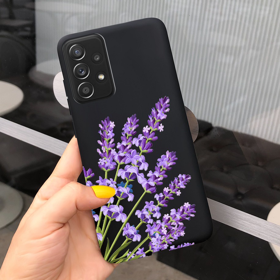Ốp Điện Thoại Mềm Nhám Họa Tiết Hoa Cúc Dễ Thương Cho Samsung Galaxy A13 4G / 5G / A53S / A33 / A73 /A53