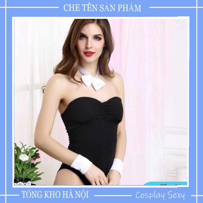 Bộ đồ ngủ nữ cosplay sexy Thỏ Bunny gợi cảm fullset gồm bộ body 1 mảnh kèm tai thỏ - Mã T1300 TKVN | BigBuy360 - bigbuy360.vn