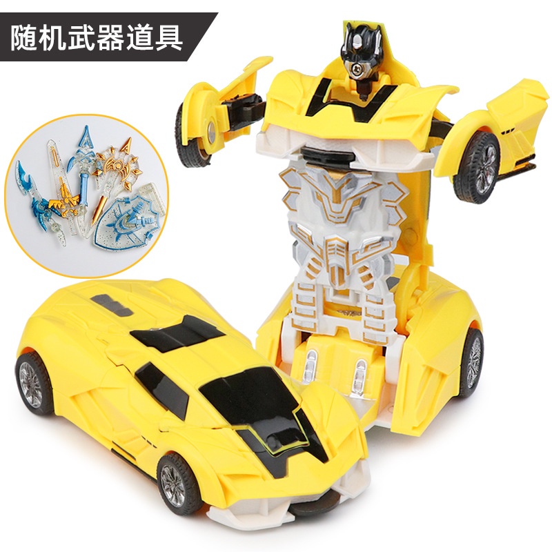 Đồ chơi ô tô biến hình Robot Transformer, sản phẩm 2 trong một, giá rẻ thích hợp làm quà cho cả bé trai và bé gái
