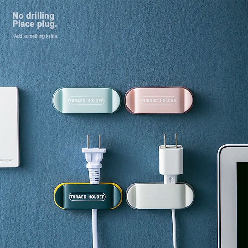 Set 4 Kẹp Giữ Dây Điện Đa Năng Gắn Tường Tiện Lợi