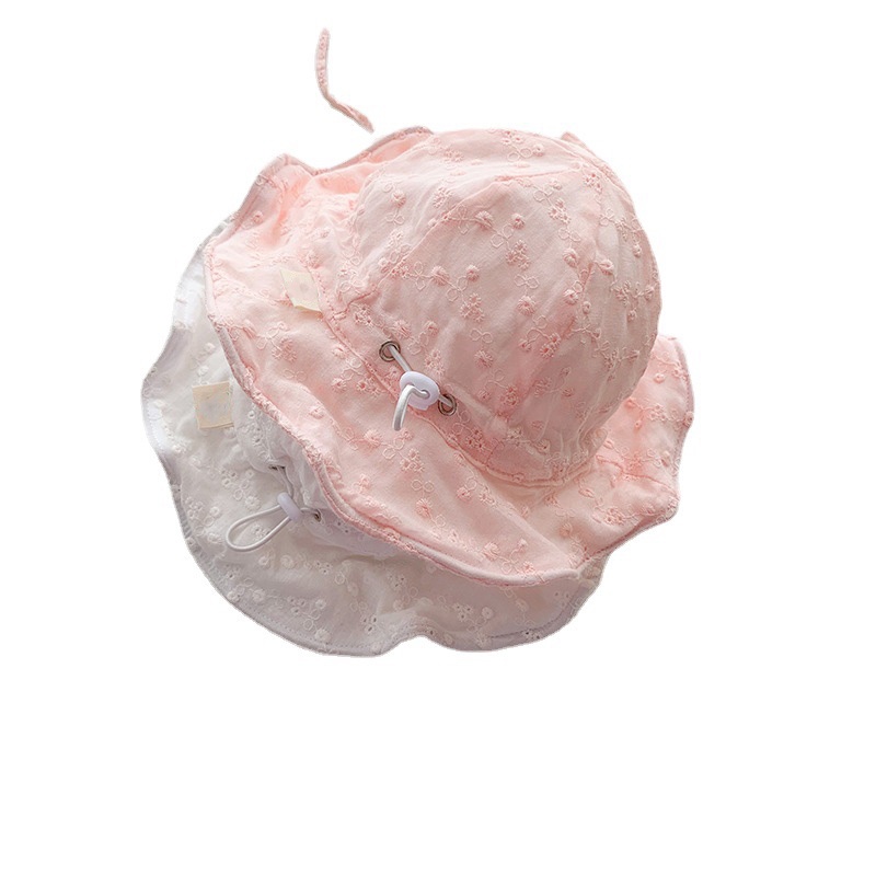 Nón Tai Bèo Công Chúa Bằng Vải Cotton Thời Trang Xuân Hè Cho Bé Gái