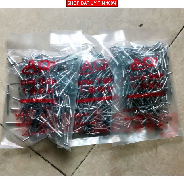 Đinh rút, đinh rive túi 400g - Có các kích thước 3p, 4p, 5p