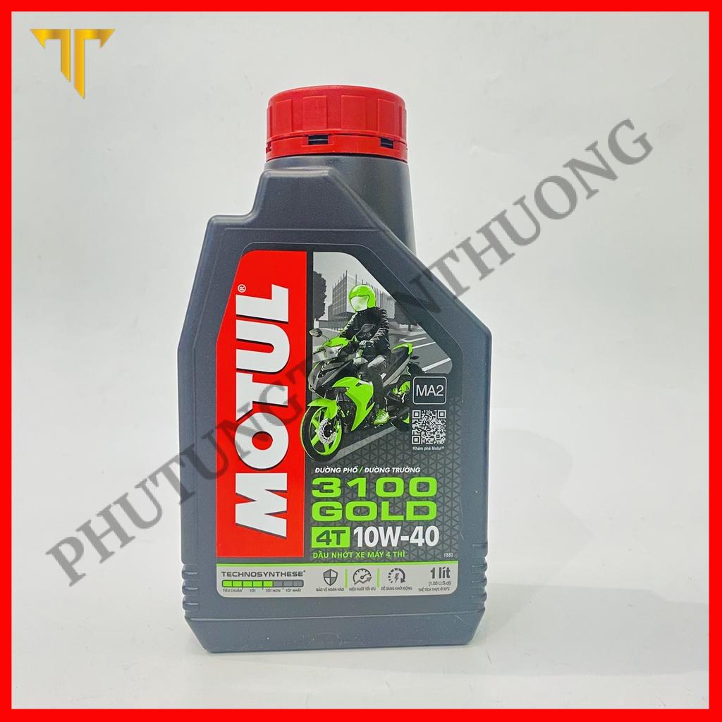 Nhớt Motul 3100 Gold 10w40 Chính Hãng Có Mã QR để check