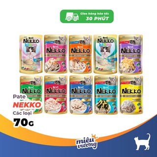 Pate cho mèo các loại Nekko [70g]
