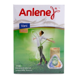 Sữa anlene vani gold ( Cắt 3 vỏ km 2 cốc sứ hoặc 1 thố sư bé