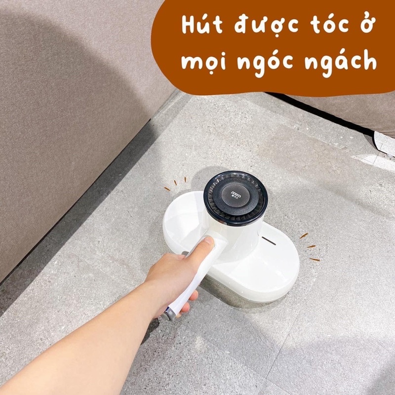 Máy hút bụi Cá Mập Pooda bản sạc cao cấp có tia UV khử khuẩn