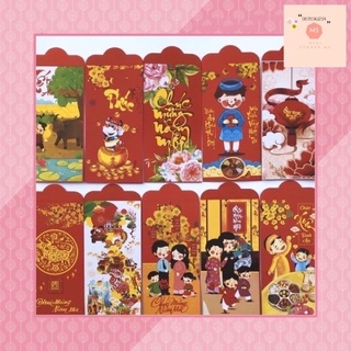PHONG BAO LÌ XÌ TẾT 2022- MẪU MỚI