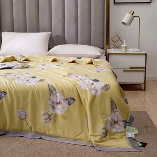 Chăn lụa mùa hè Tencel 60S mát lạnh