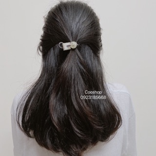 Dây Chun Cột Tóc, Dây Buộc Tóc Phối Giả Đá Ngọc