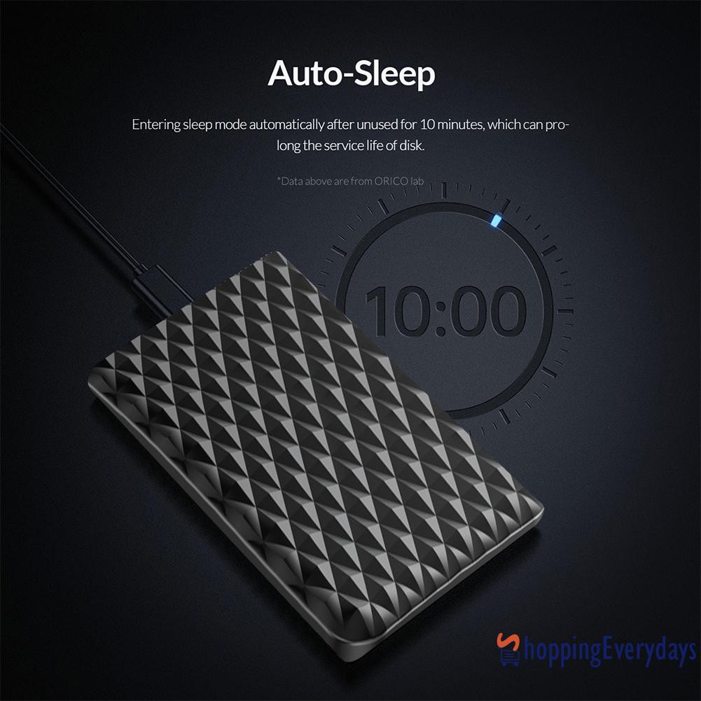 Hộp Đựng Ổ Cứng Ngoài Orico 2520c3 Type-C Hdd Ssd 4tb 2.5 Inch | BigBuy360 - bigbuy360.vn