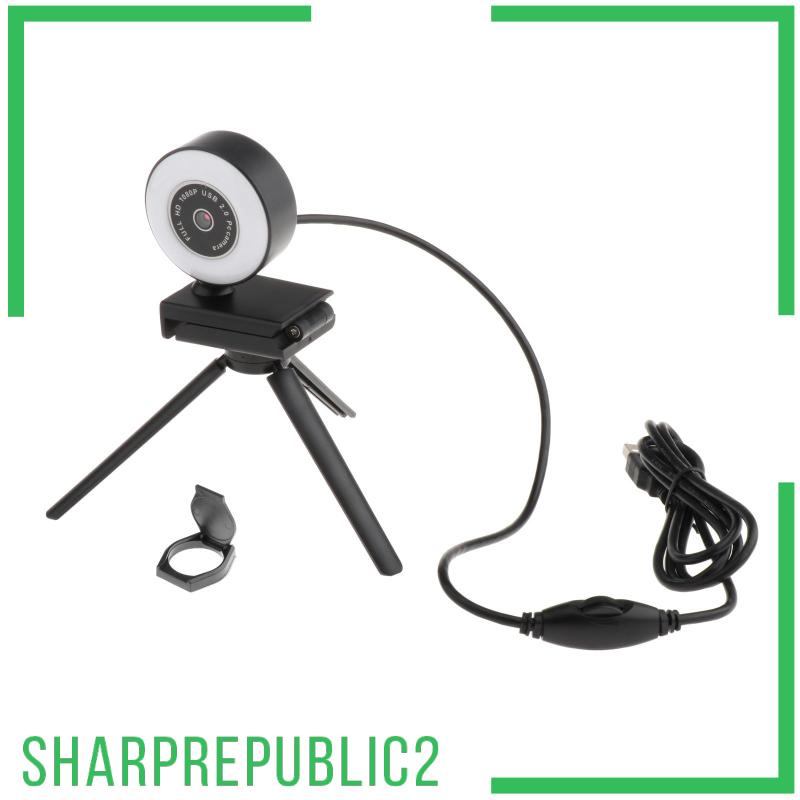 Webcam Usb Sharprepublic2 Hd Kèm Micro 1080p Chuyên Dụng Cho Máy Tính | BigBuy360 - bigbuy360.vn