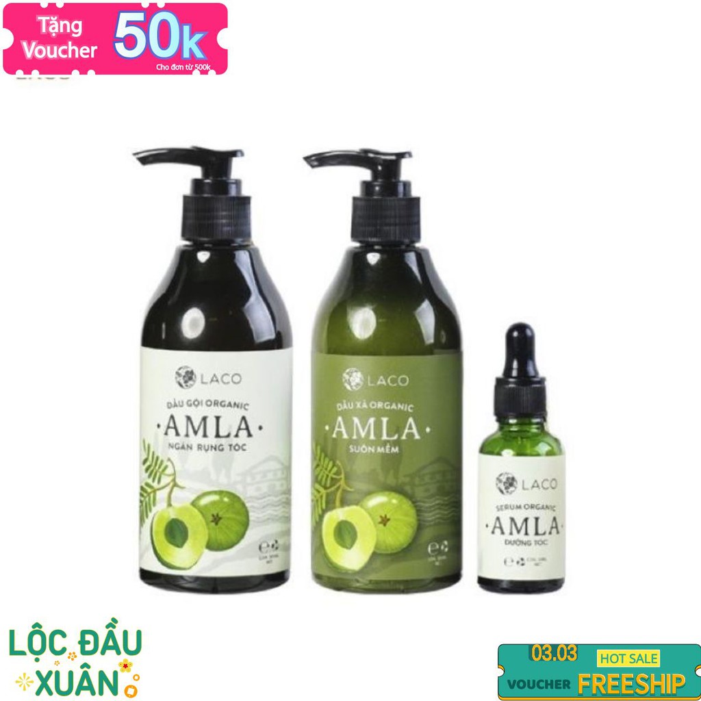 Dầu gội Amla 300ml, ngăn ngừa rụng tóc