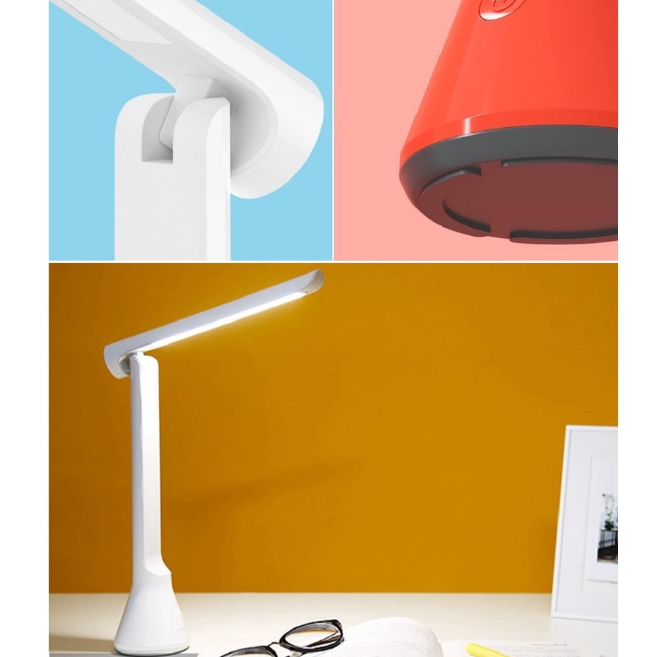 Đèn bàn học/ Đèn bàn làm việc Yeelight Z1 YLTD11YL, đèn tích điện sử dụng tối đa 40h, thiết kế tối giản, có thể gấp gọn