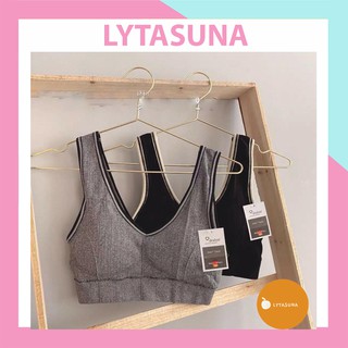 Áo ba lỗ, áo Bra tập Gym Yoga có đệm chất cotton thoáng mát AGY02
