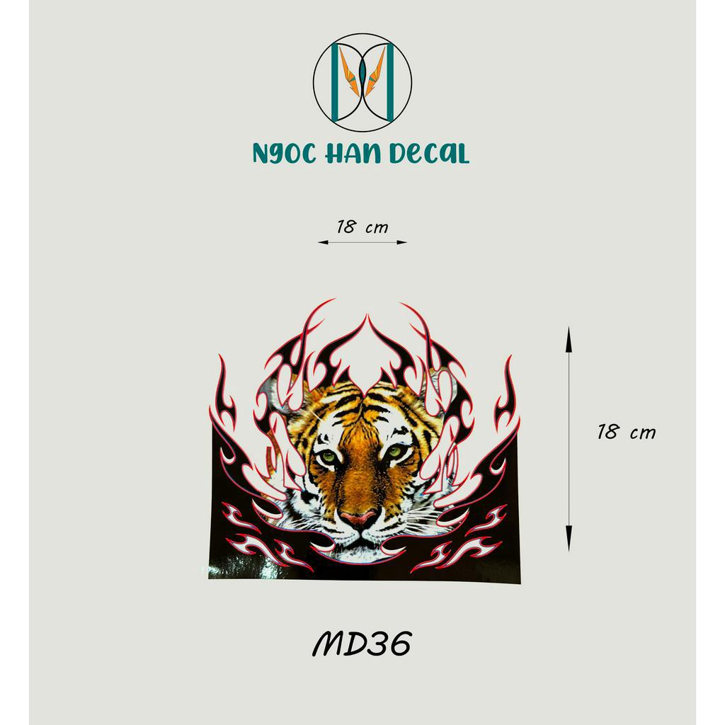 TEM DÁN MỎ DÈ TRƯỚC SAU XE MÁY36