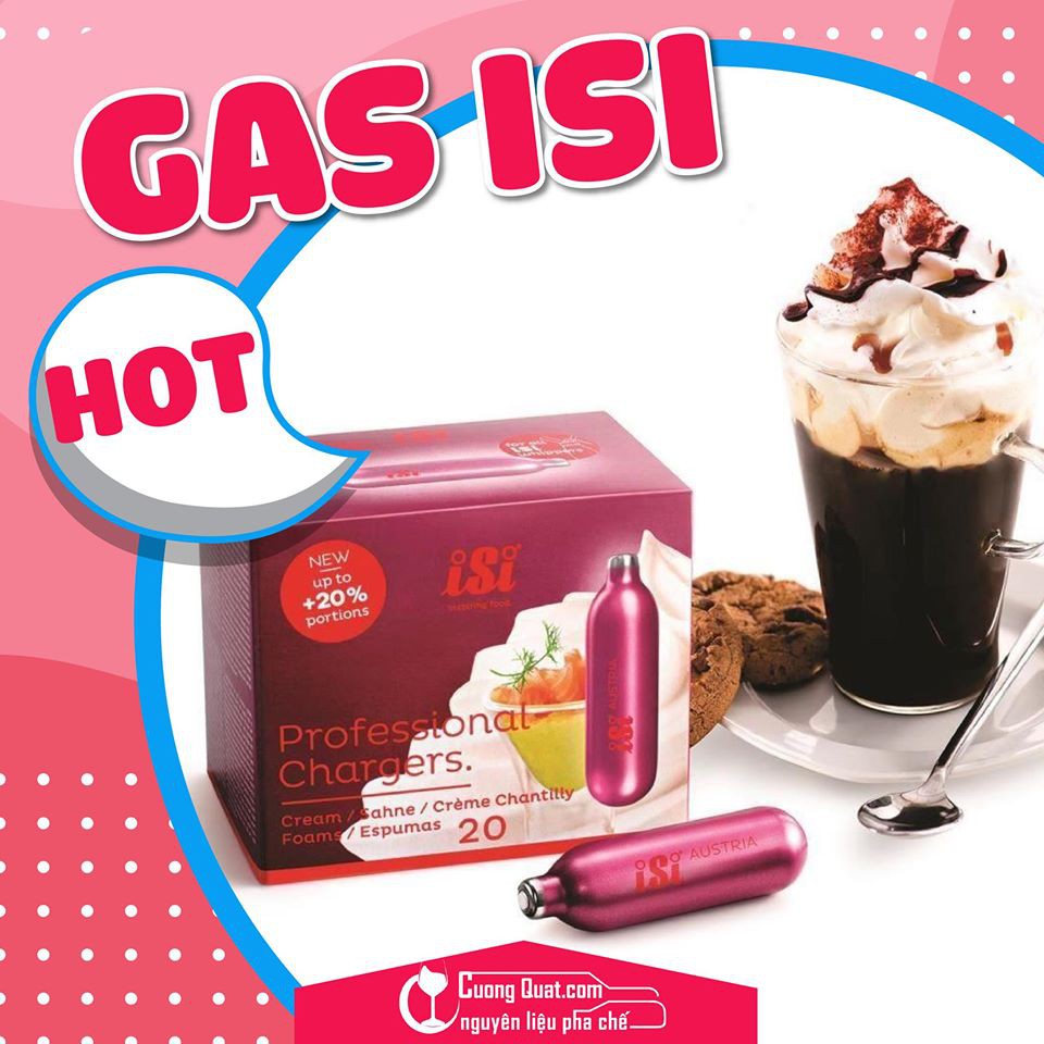 Gas Kem ISI hộp 10 viên