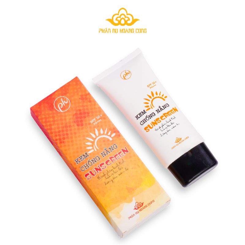 Kem Chống Nắng Dưỡng Sáng Da Phấn Nụ Hoàng Cung SPF 50+, PA+++ Không Bí Da 60g