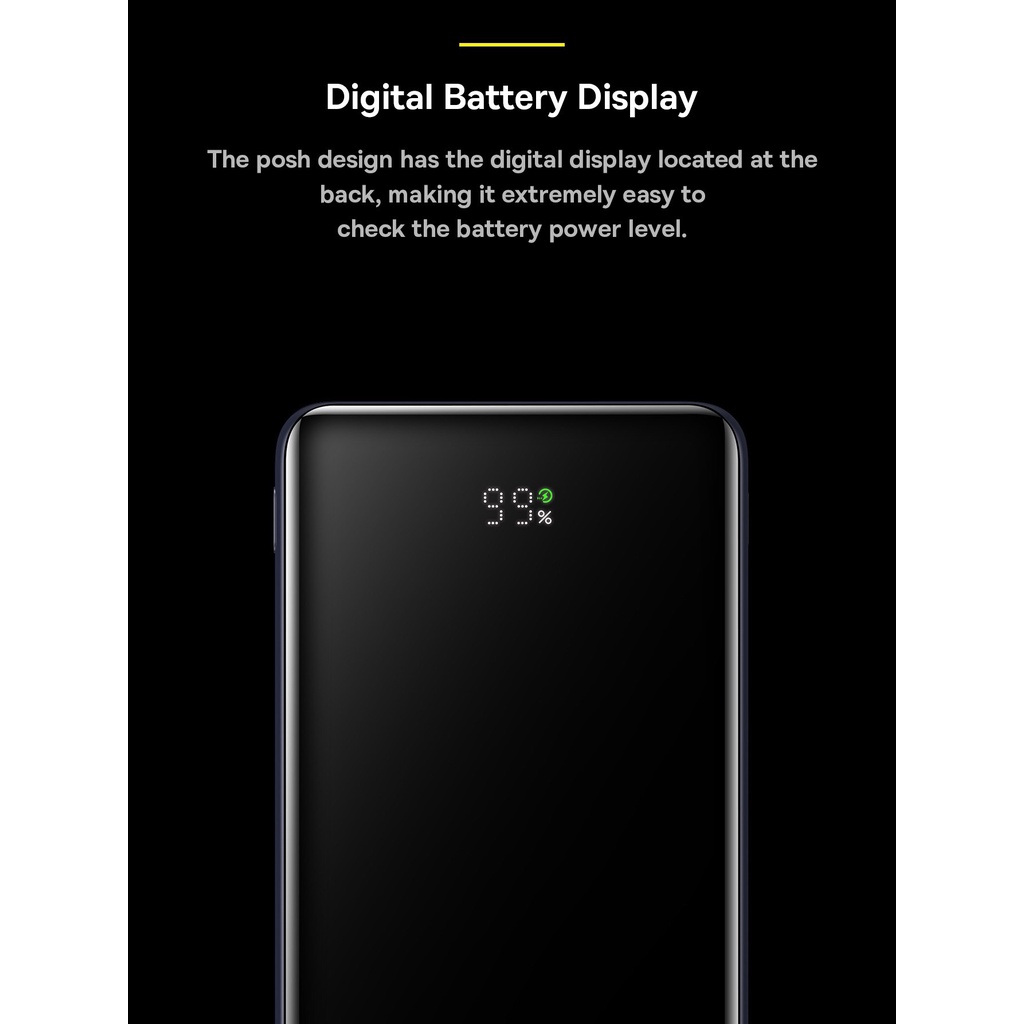 Sạc dự phòng không dây Baseus Magnetic Bracket Wireless Fast Charge Power Bank  dung lượng 10000mAh PD20W nhẹ và nhỏ gọn