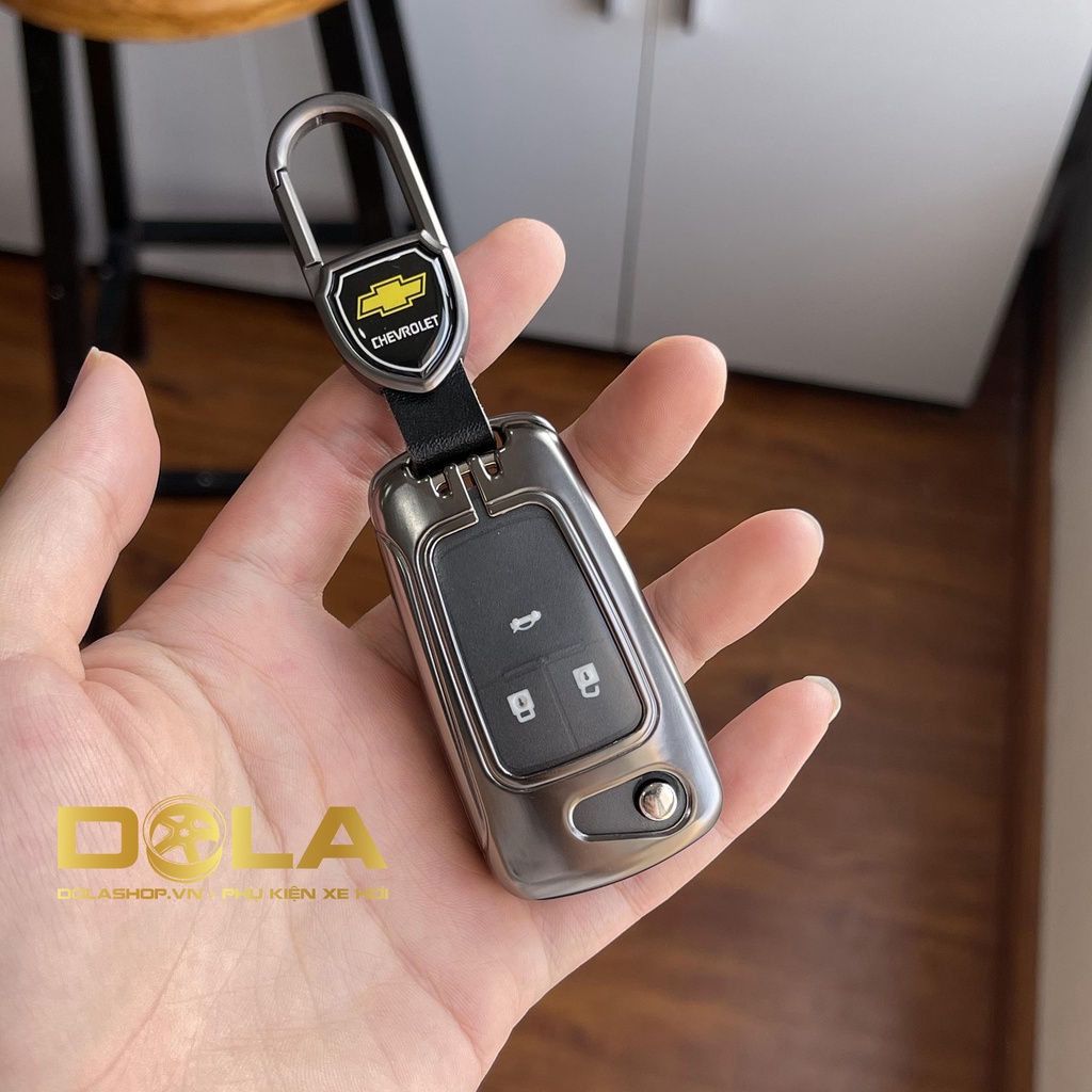 Vỏ ốp chìa khoá xe hơi, Bọc chìa ô tô Chevrolet Cruze, Aveo, Trailblazer, Colorado, Spark, Orlando M15-B1 dolashop
