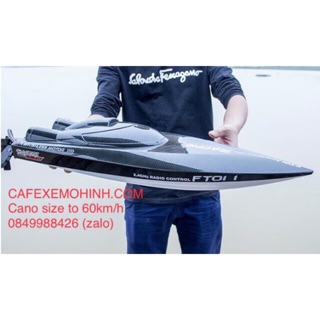 tàu cano điều khiển ft011 động cơ brushless cực khoẻ chạy 60km/h
