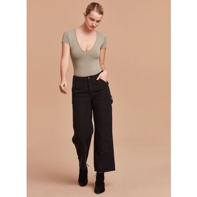 Áo bodysuit cổ tim tay ngắn COMMUNITY | BigBuy360 - bigbuy360.vn