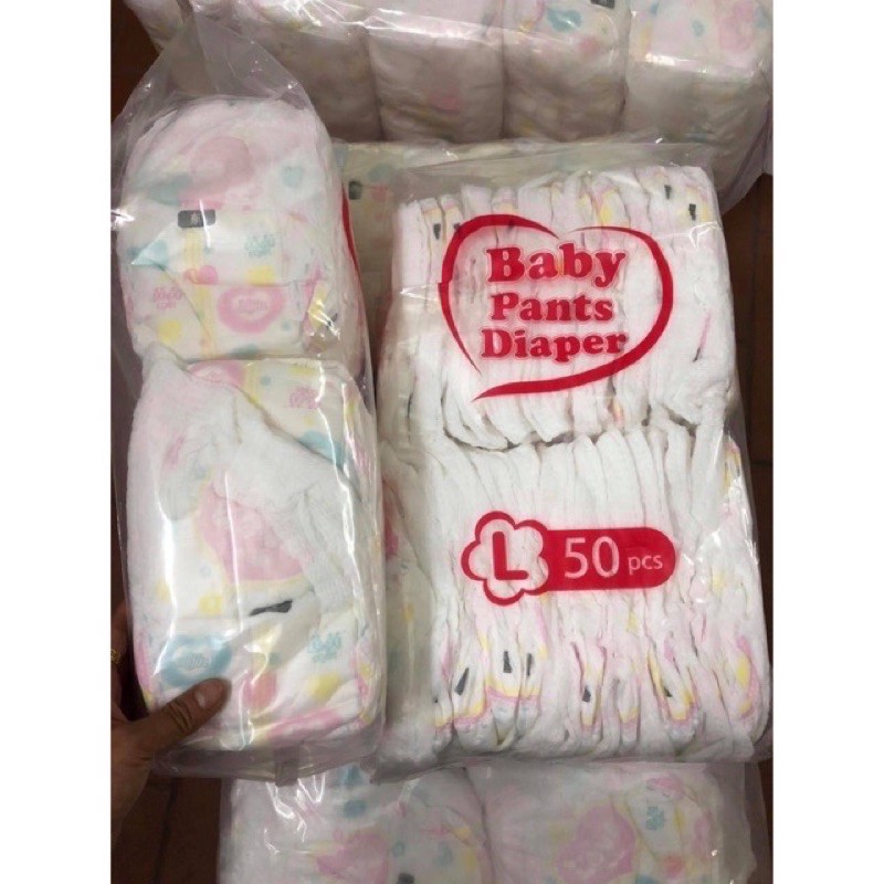 50 c size M,L,XL,XXL,XXXL bỉm quần Nhật baby diaper