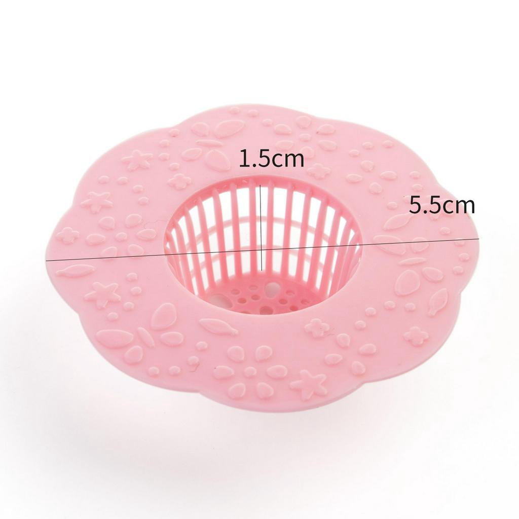 JUJIAJIA Bộ 6 Vĩ Lọc Bồn Rửa Hình Hoa Xinh Xắn