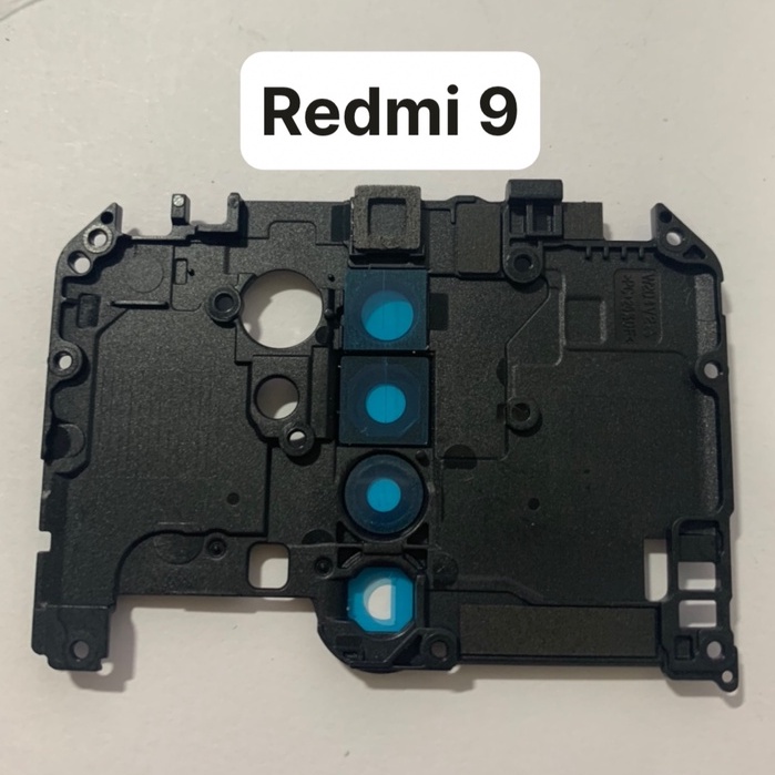 Cụm kính camera sau xiaomi redmi 9 kính liền vành