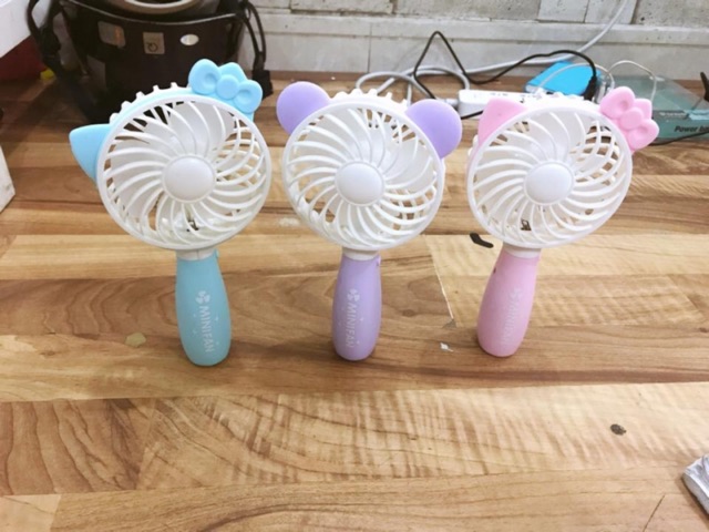 Quạt Mini Folding Fan Cầm Tay Cute